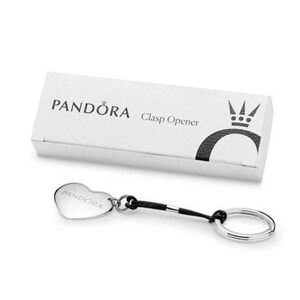 Pandora Key Ring Clasp opener To Open Clips lockets Charm Bead Clip NEW